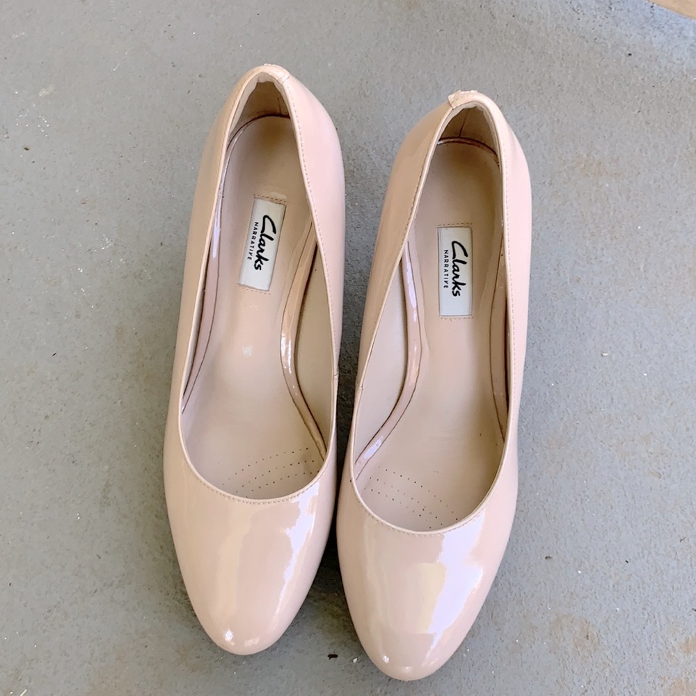 Clark’s Nude Heels